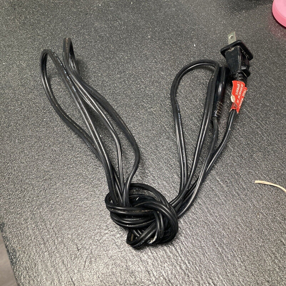 7A 125V Antenna A-205 2-Prong Power Cable Cord Stereo Appliance Tv Etc Hi-rise - Picture 3 of 4